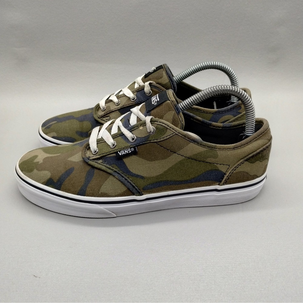 Vans Atwood Camo Skateboard Sneakers Mens Size 7 Skater Casual Camouflage Shoes